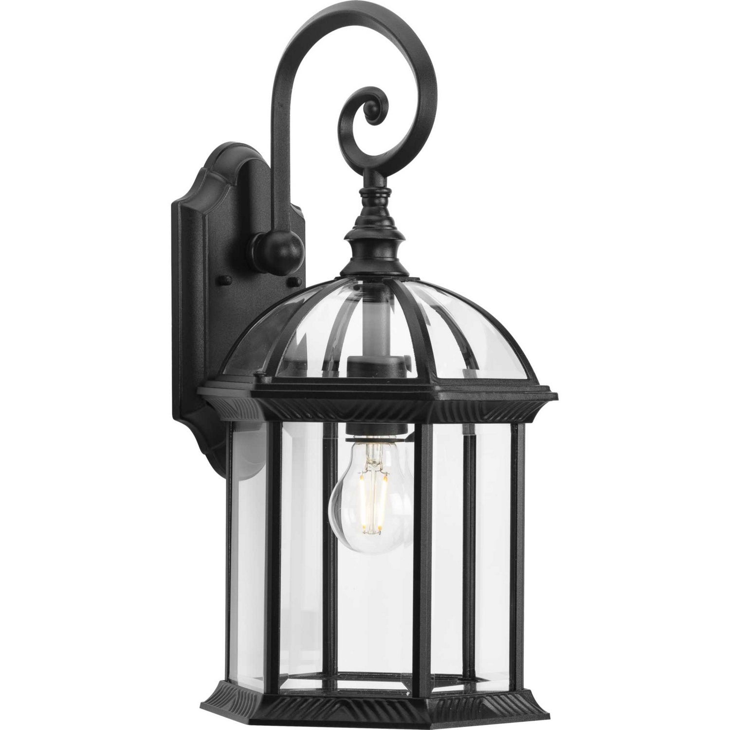 Progress Lighting - P560323-031 - One Light Outdoor Wall Lantern - Dillard - Black