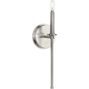 Progress Lighting - P710106-009 - One Light Wall Bracket - Elara - Brushed Nickel