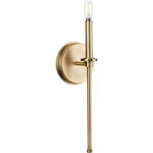 Progress Lighting - P710106-163 - One Light Wall Bracket - Elara - Vintage Brass