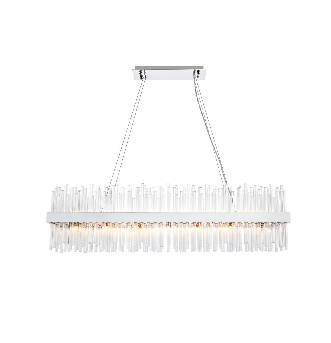 Elegant Lighting - 3000G48C - 28 Light Chandelier - Dallas - Chrome