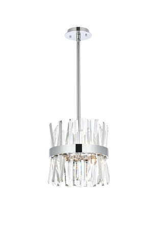 Elegant Lighting - 6200D12C - Six Light Pendant - Serephina - chrome