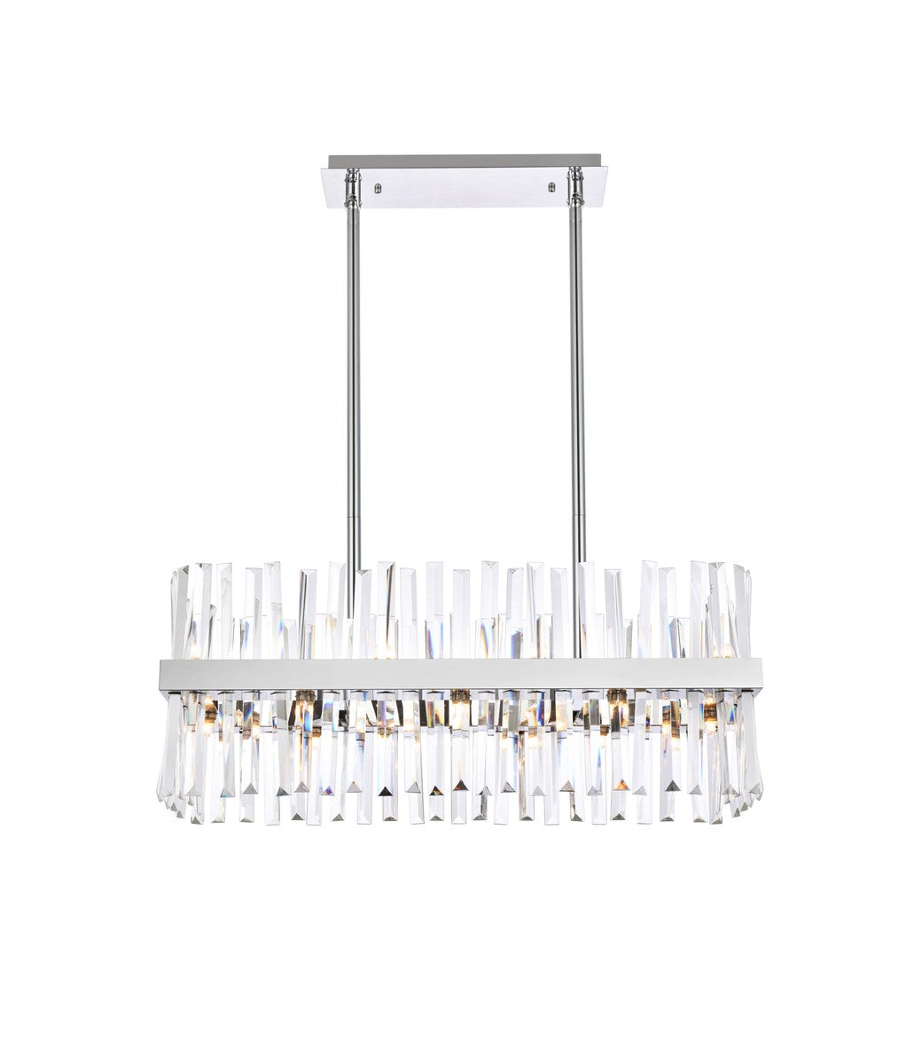 Elegant Lighting - 6200G30C - 16 Light Chandelier - Serephina - chrome