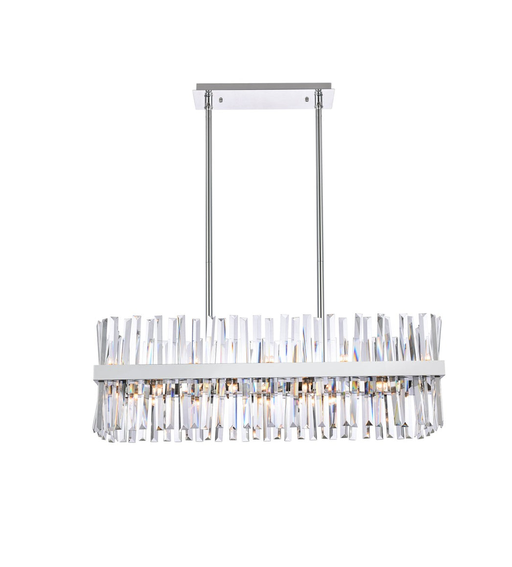 Elegant Lighting - 6200G36C - 20 Light Chandelier - Serephina - chrome