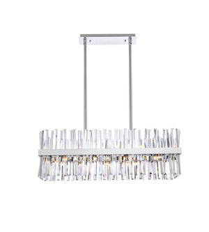 Elegant Lighting - 6200G36C - 20 Light Chandelier - Serephina - Chrome