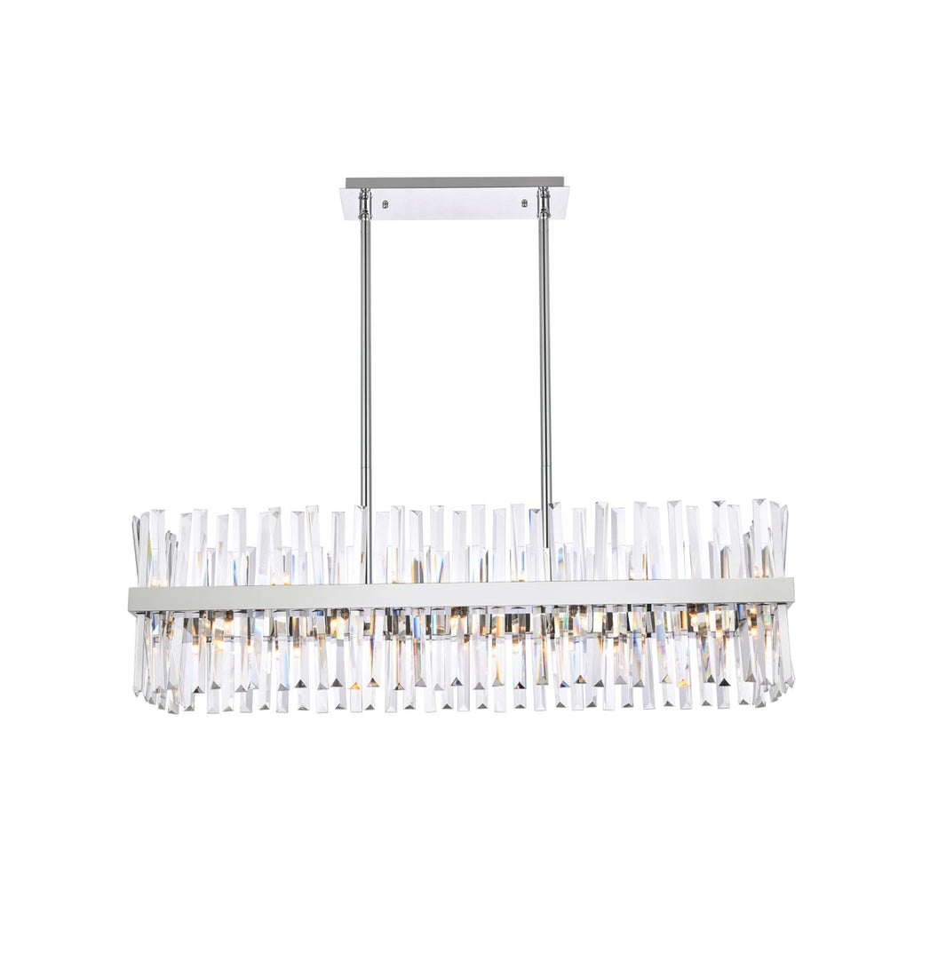 Elegant Lighting - 6200G42C - 24 Light Chandelier - Serephina - chrome