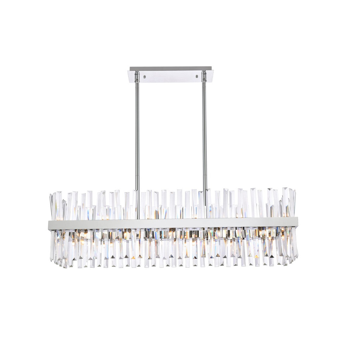 Elegant Lighting - 6200G42C - 24 Light Chandelier - Serephina - Chrome