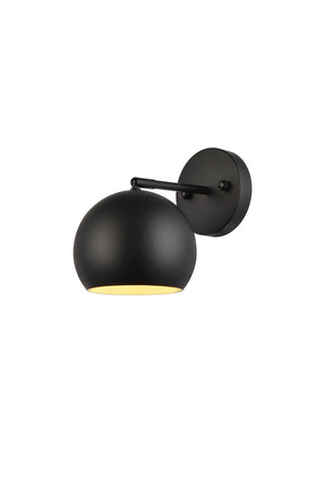 Elegant Lighting - LD2355BK - One Light Wall Sconce - Othello - Black