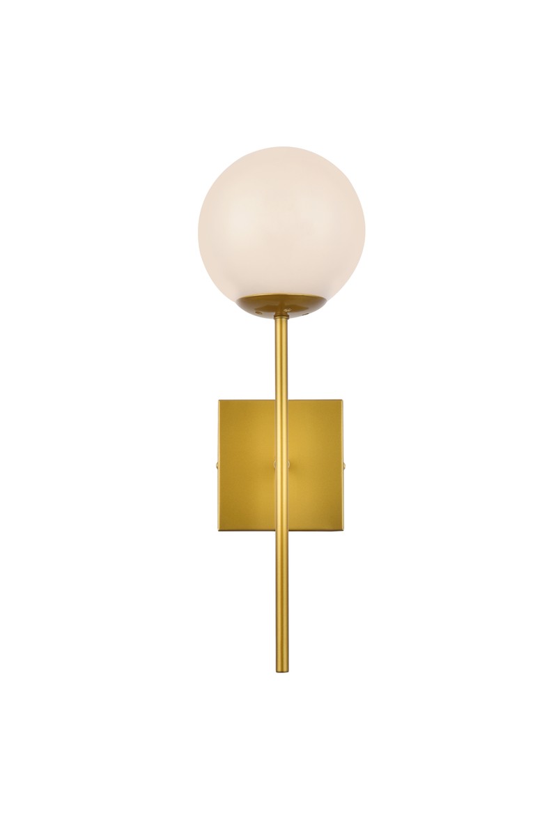 Elegant Lighting - LD2360BR - One Light Wall Sconce - Neri - Brass