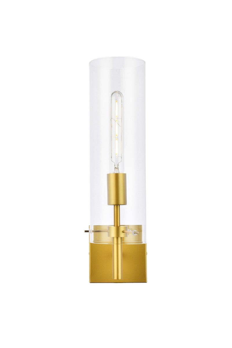 Elegant Lighting - LD2362BR - One Light Wall Sconce - Savant - Brass