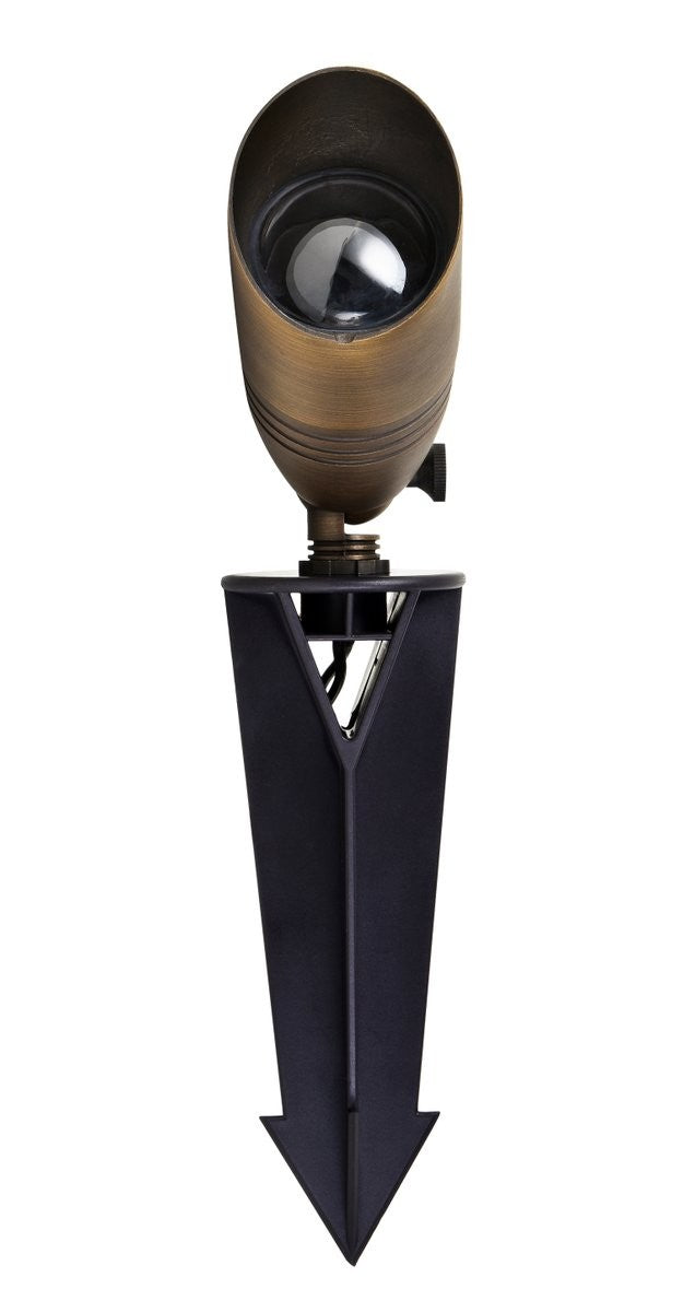 Elitco - C029 - Outdoor Spot Light - Aera - Antique Brass