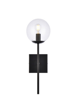 Elegant Lighting - LD2359BK - One Light Wall Sconce - Neri - Black