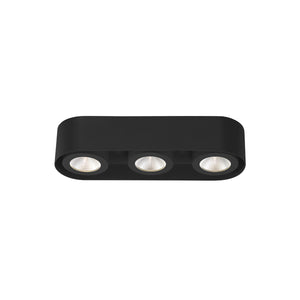 Eurofase - 33618-021 - NYMARK,3LT LED SURFACE MNT,BLK - NYMARK - Black