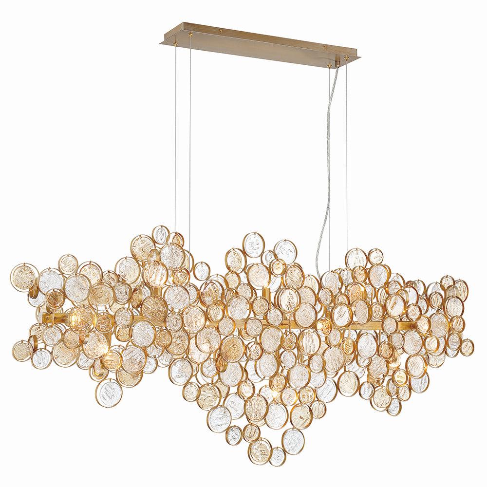 Eurofase - 34032-027 - TRENTO-CHD-15LT-56IN-GD-AM - TRENTO - Gold