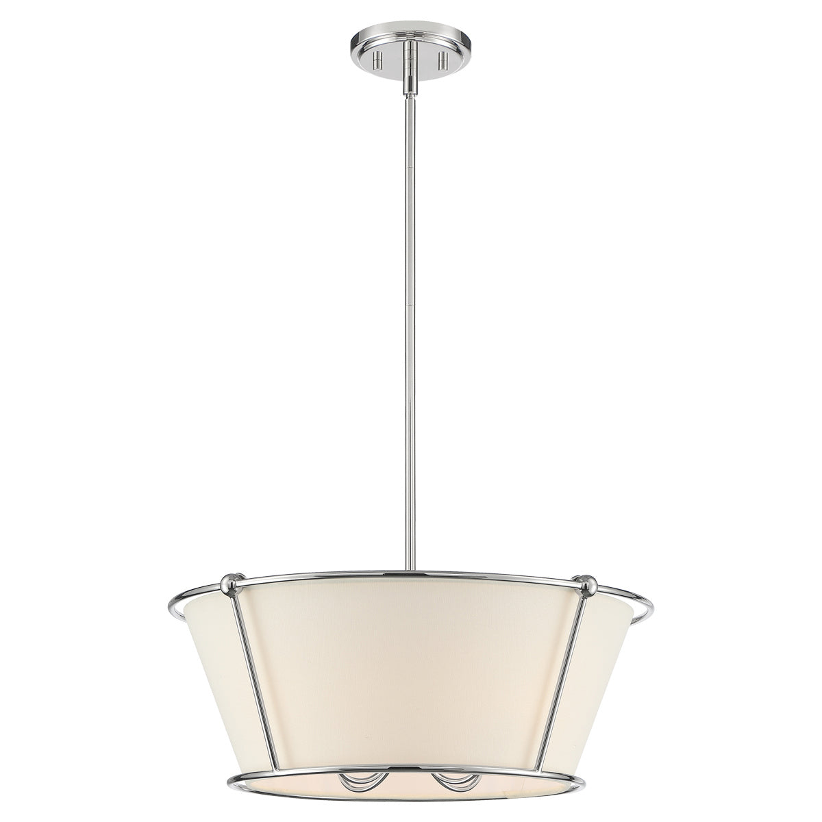 Eurofase - 39045-021 - Four Light Semi Flush Mount - Pulito - Polished Nickel