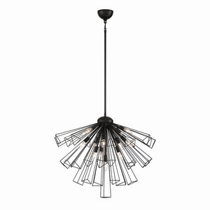 Eurofase - 43863-013 - DENDELIO-CHD-13LT-30IN-BK - DENDELIO - Black