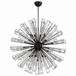 Eurofase - 43865-017 - 35 Light Chandelier - Dendelio - Black