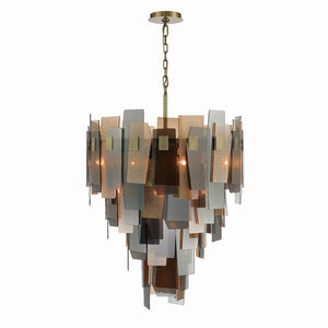 Eurofase - 43876-013 - COCOLINA-CHD-19LT-42IN-BR-MX - COCOLINA - Brass