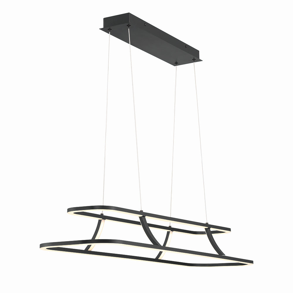 Eurofase - 43877-010 - CADOUX-CHD-44IN-BK-CL - CADOUX - Black