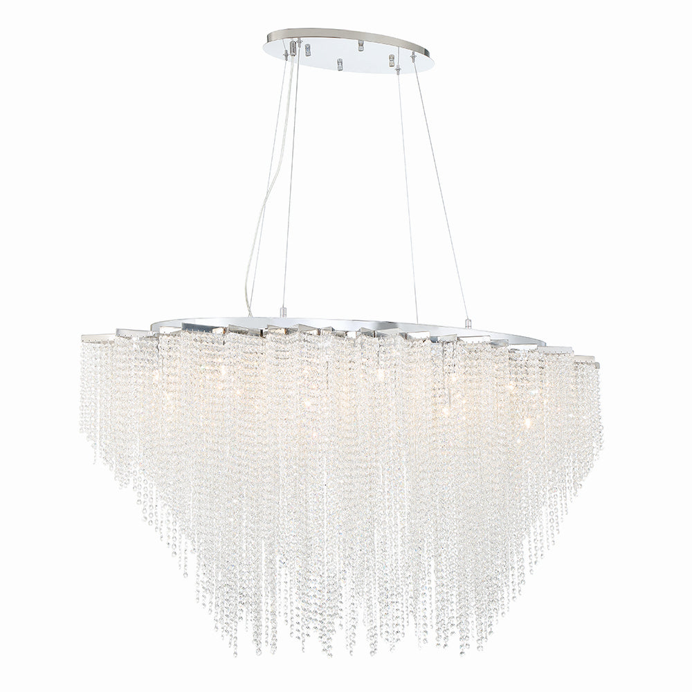 Eurofase - 43884-018 - COHEN-CHD-18LT-48IN-CHR - COHEN - Chrome