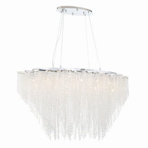 Eurofase - 43884-018 - COHEN-CHD-18LT-48IN-CHR - COHEN - Chrome