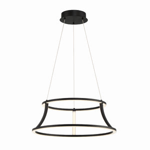 Eurofase - 43885-015 - CADOUX-CHD-20IN-BK-WH - CADOUX - Black