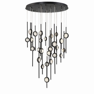 Eurofase - 43890-019 - LED Chandelier - Barletta - Black