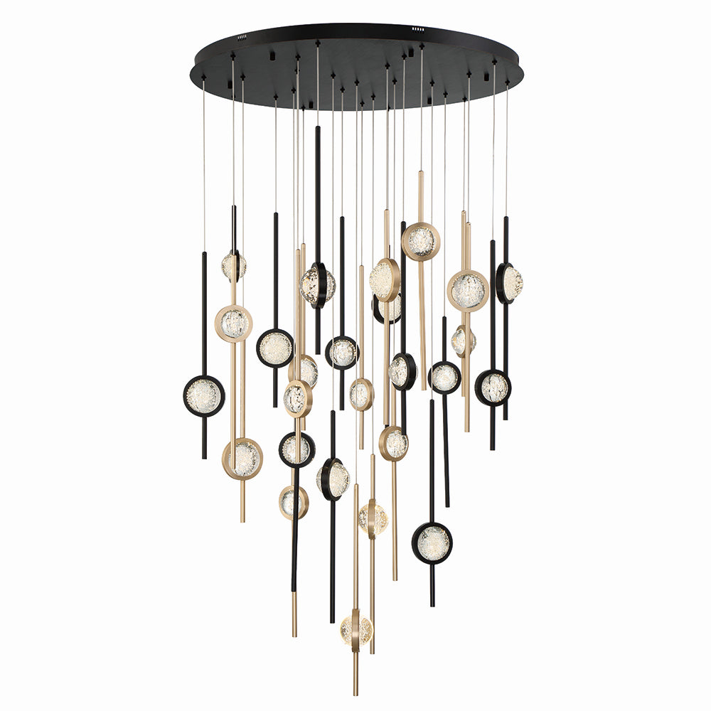 Eurofase - 43890-033 - BARLETTA-CHD-26LT-40IN-GBM - BARLETTA - Gold-Black