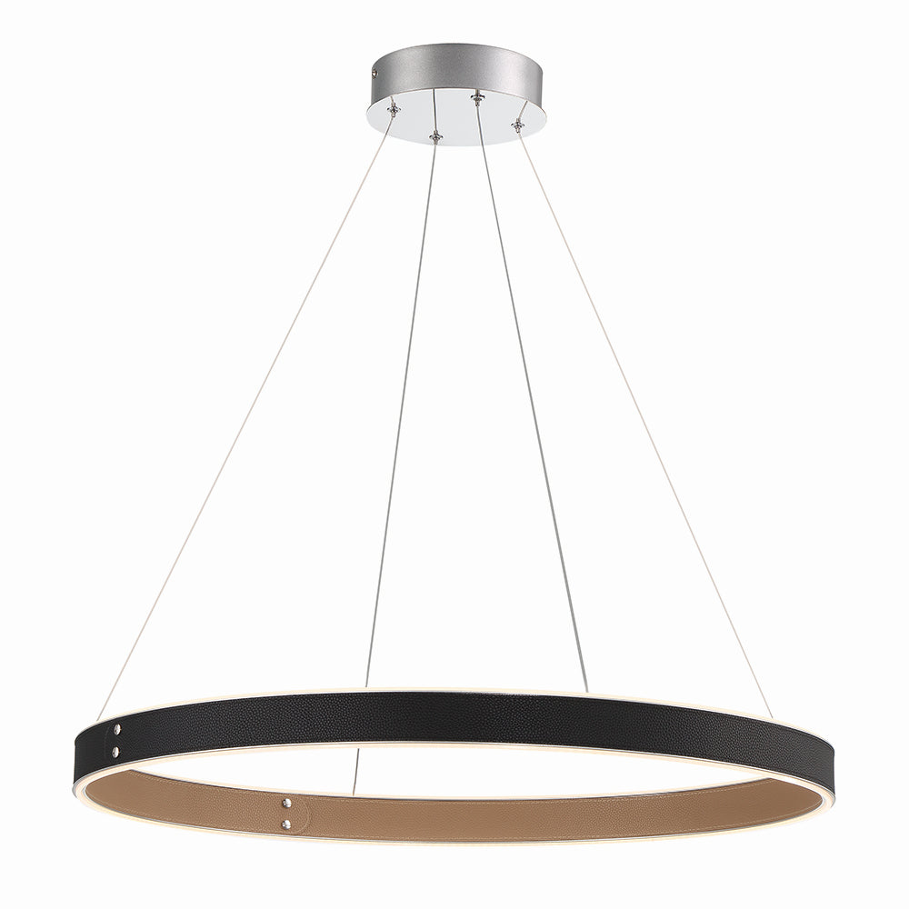 Eurofase - 43897-018 - VERDURA-PEN-29IN-BK-WH - VERDURA - Black