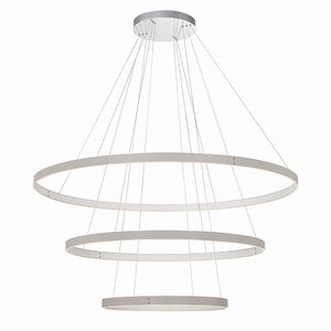 Eurofase - 43900-039 - VERDURA-CHD-3LT-60IN-GR-WH - VERDURA - Grey