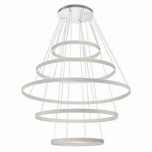Eurofase - 43901-036 - VERDURA-CHD-5LT-60IN-GR-WH - VERDURA - Grey