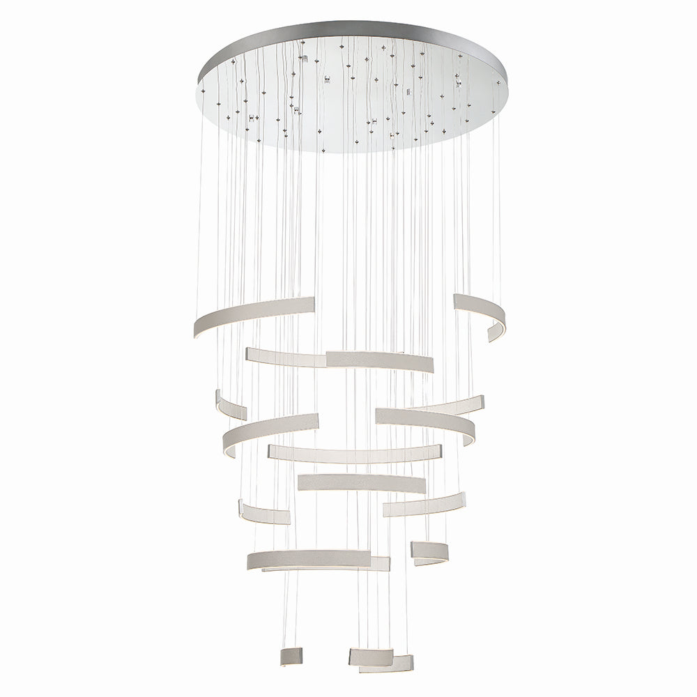 Eurofase - 43902-038 - VERDURA-CHD-18LT-41IN-GR-WH - VERDURA - Grey