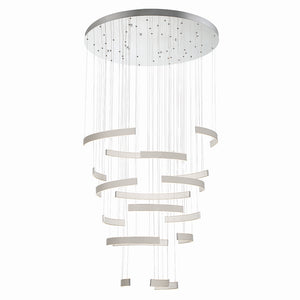 Eurofase - 43902-038 - VERDURA-CHD-18LT-41IN-GR-WH - VERDURA - Grey