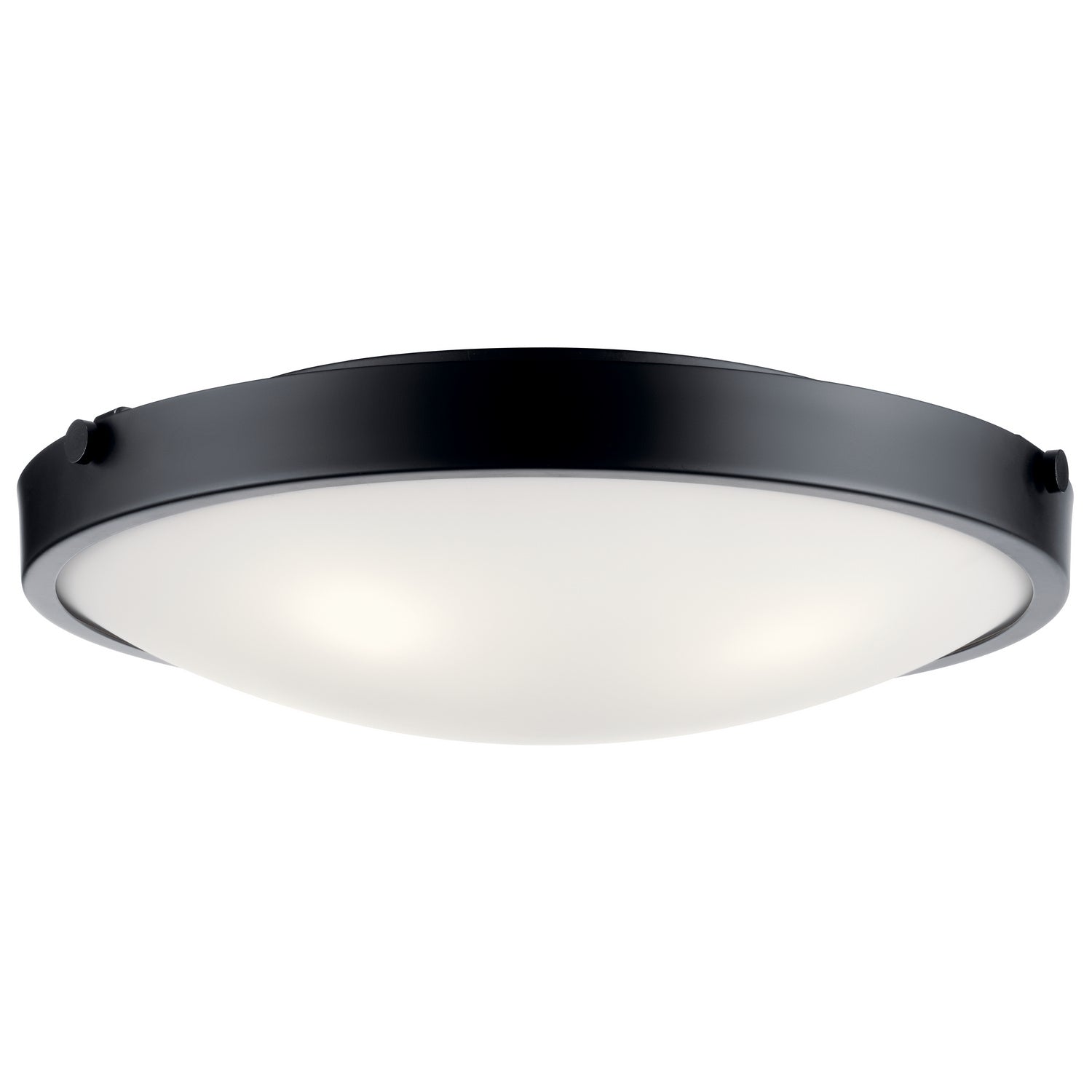 Kichler - 42276BK - Four Light Flush Mount - Lytham - Black