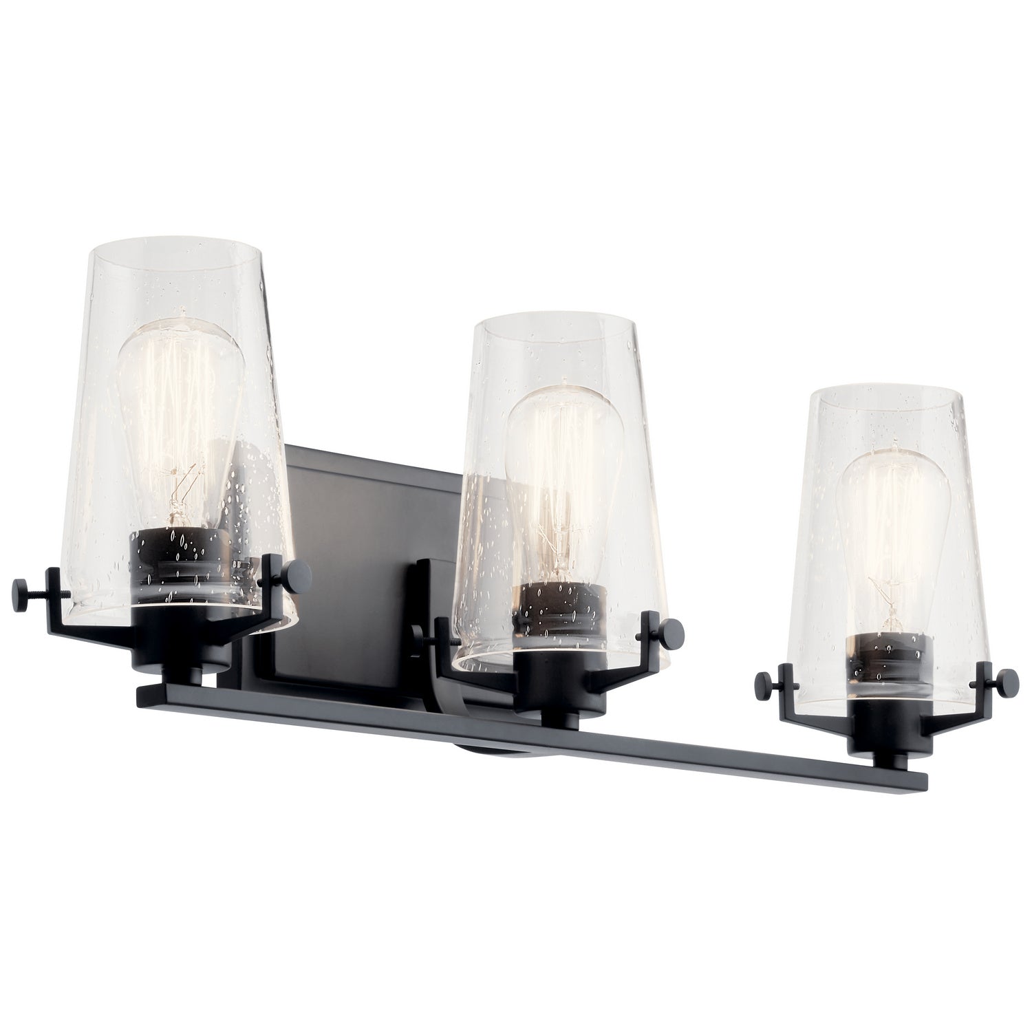 Kichler - 45297BK - Three Light Bath - Alton - Black