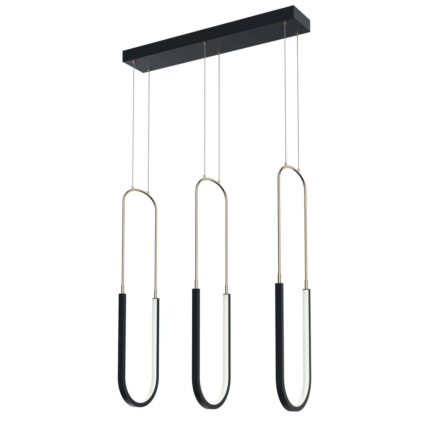 Kichler - 84315MBK - LED Linear Chandelier - Wayan - Matte Black