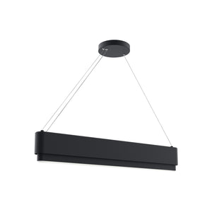 Kichler - 84316MBK - LED Linear Chandelier - Walman - Matte Black