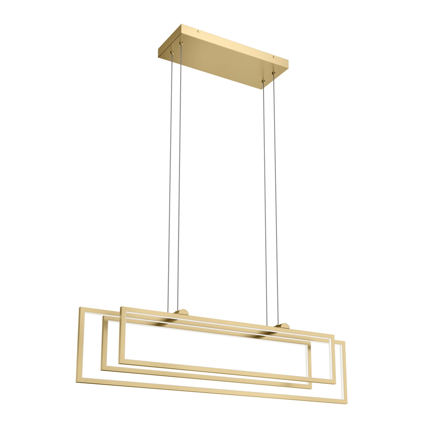 Kichler - 84322CG - LED Linear Chandelier - Jestin - Champagne Gold