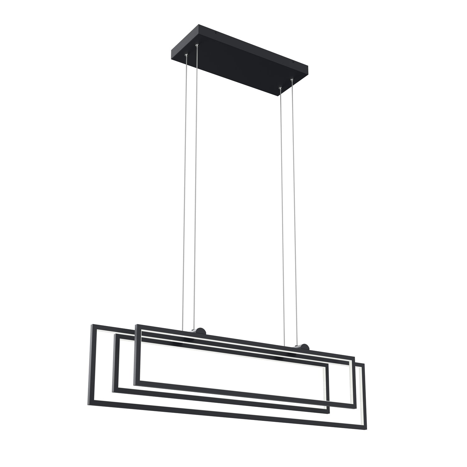 Kichler - 84322MBK - LED Linear Chandelier - Jestin - Matte Black