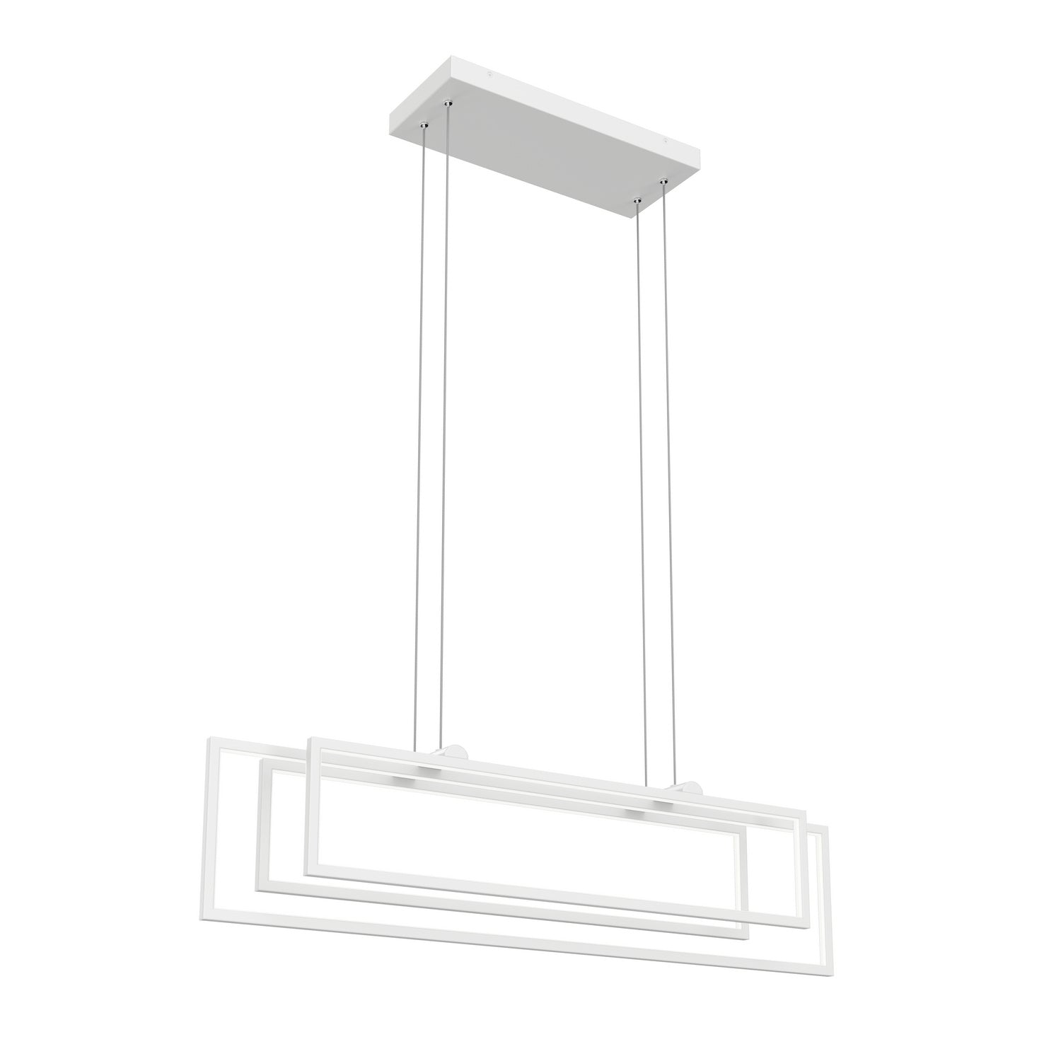 Kichler - 84322WH - LED Linear Chandelier - Jestin - White