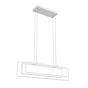 Kichler - 84322WH - LED Linear Chandelier - Jestin - White