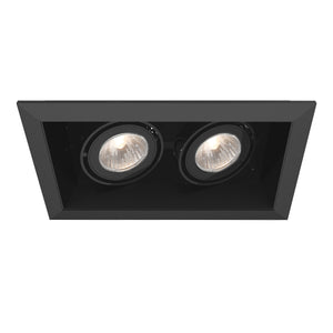 Eurofase - TE112GU10-01 - MULT,GU10,TRM,2LT,50W,BLK/BLK - GU10 MULTI - Black