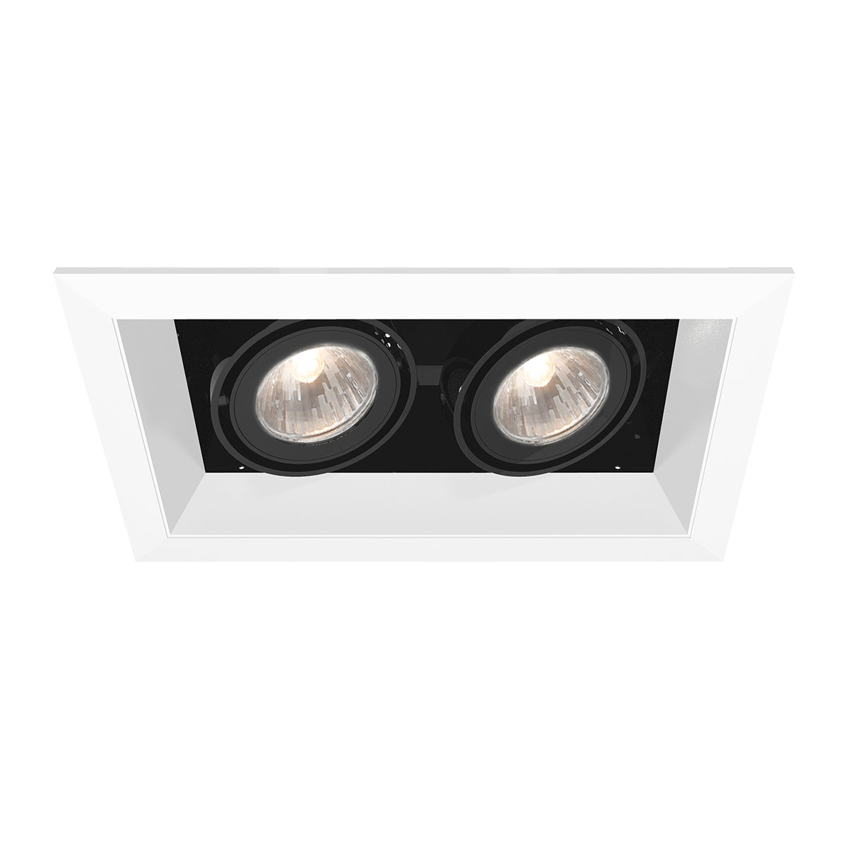 Eurofase - TE112GU10-02 - MULT,GU10,TRM,2LT,50W,WHT/BLK - GU10 MULTI - White
