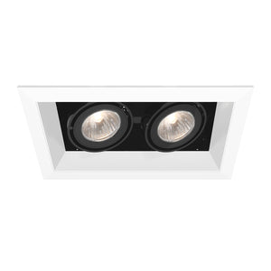 Eurofase - TE112GU10-02 - MULT,GU10,TRM,2LT,50W,WHT/BLK - GU10 MULTI - White