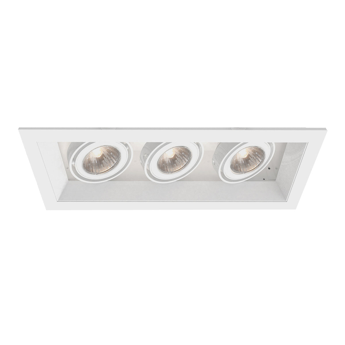 Eurofase - TE113GU10-22 - MULT,GU10,TRM,3LT,50W,WHT/WHT - GU10 MULTI - White
