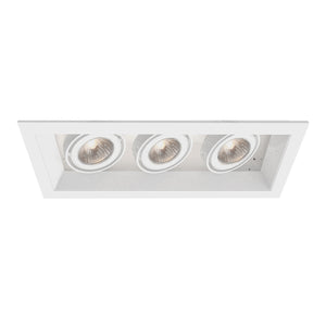 Eurofase - TE113GU10-22 - MULT,GU10,TRM,3LT,50W,WHT/WHT - GU10 MULTI - White