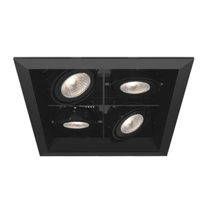 Eurofase - TE114BGU10-01 - MULT,GU10,TRM,4LT,50W,BLK/BLK - GU10 MULTI - Black