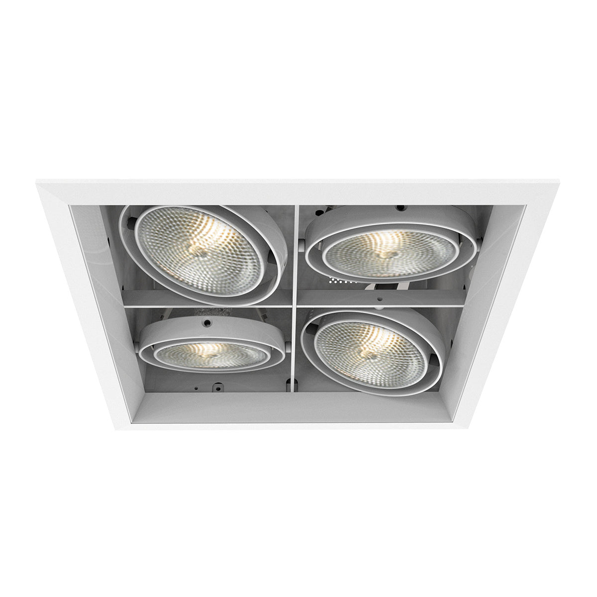 Eurofase - TE134B-22 - MULT,PAR30,TRM,4LT,SQ,WHT/WHT - PAR30MULTI-GEN - White