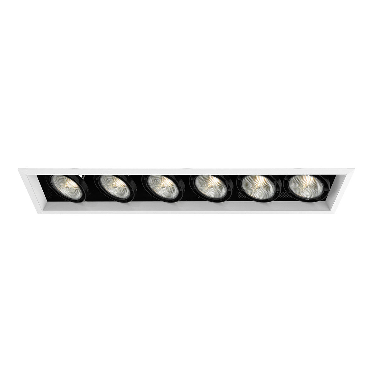 Eurofase - TE136A-02 - MULT,PAR30,TRM,6LT,75W,WT/BLK - PAR30MULTI-GEN - White