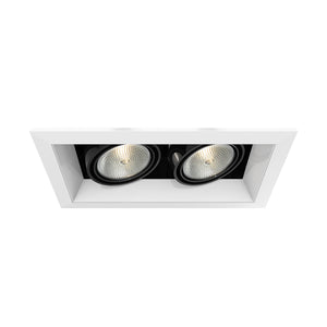 Eurofase - TE162-02 - MULT,PAR20,TRM,2LT,50W,WH/BLK - PAR20MULTI-GEN - White