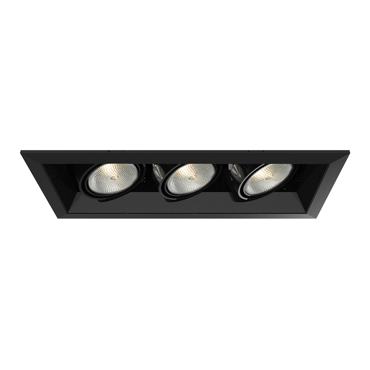 Eurofase - TE163-01 - MULT,PAR20,TRM,3LT,50W,BL/BLK - PAR20MULTI-GEN - Black
